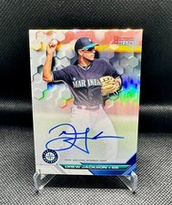 Drew Jackson 2016 Bowman's Best RC Rookie Prospect Refractor Auto Mariners