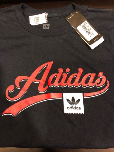 T-shirt ADIDAS blu navy con scritta bandiera uomo media nuova con etichetta - Foto 6 di 7