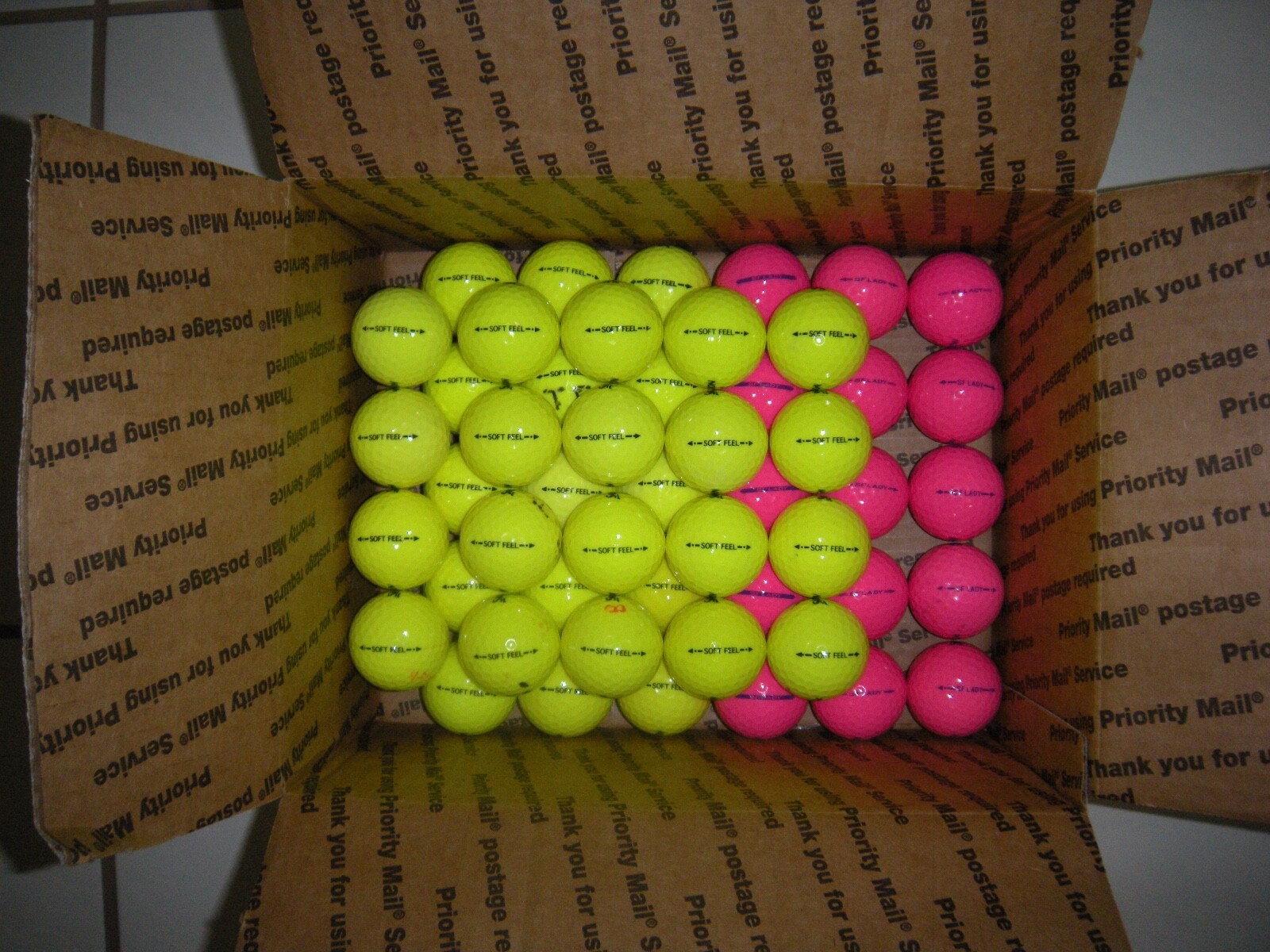 114 Srixon SF Lady & Soft Feel Golf Balls in MINT Cond. (AAAAA) $80.00