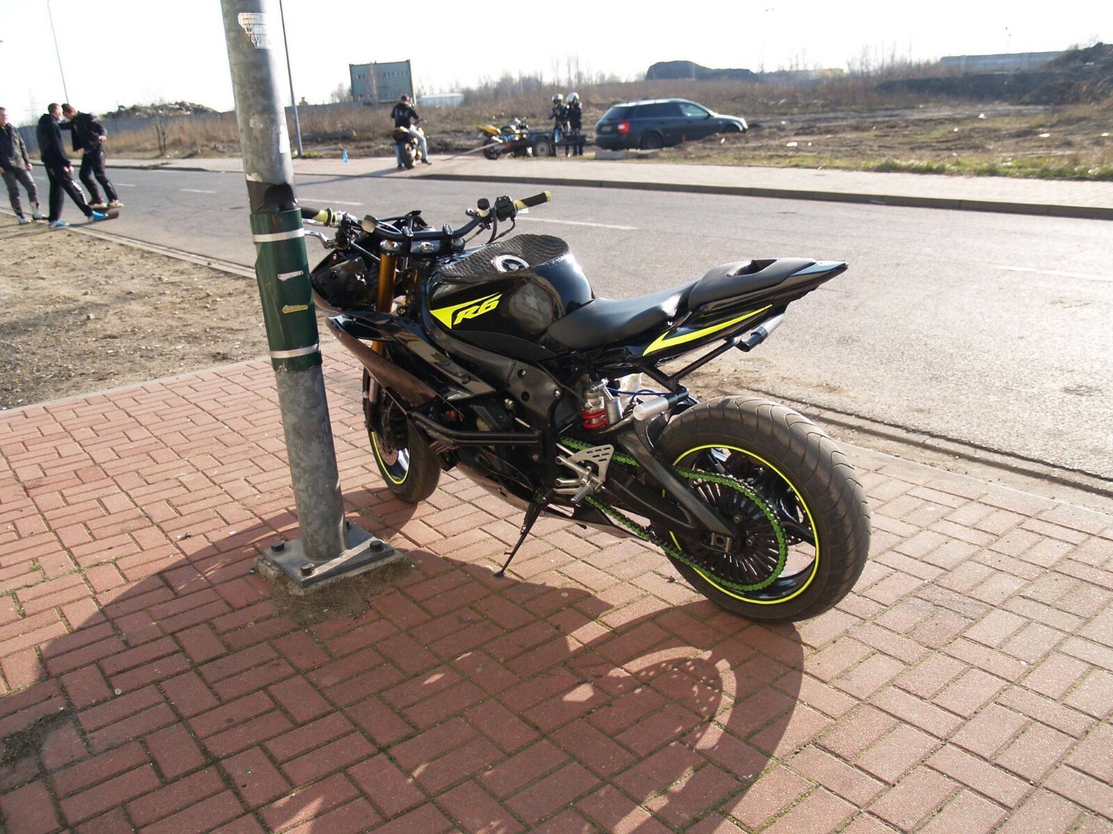 Yamaha R6 Stunt Bike