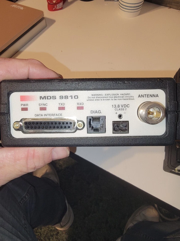 Microwave Data Systems MDS 9810 HL Spread Spectrum Transceiver. Used (371) - Image 2 of 4