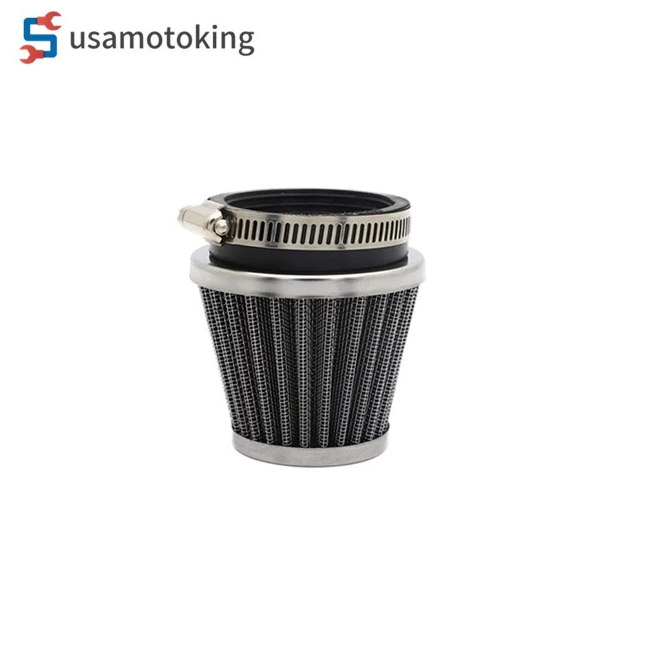 4x Filtros de aire POD de 54 mm para Suzuki GS700 GS750 GS850 GS1000 GS1100 GS1150 cromo Foto 4 de 4