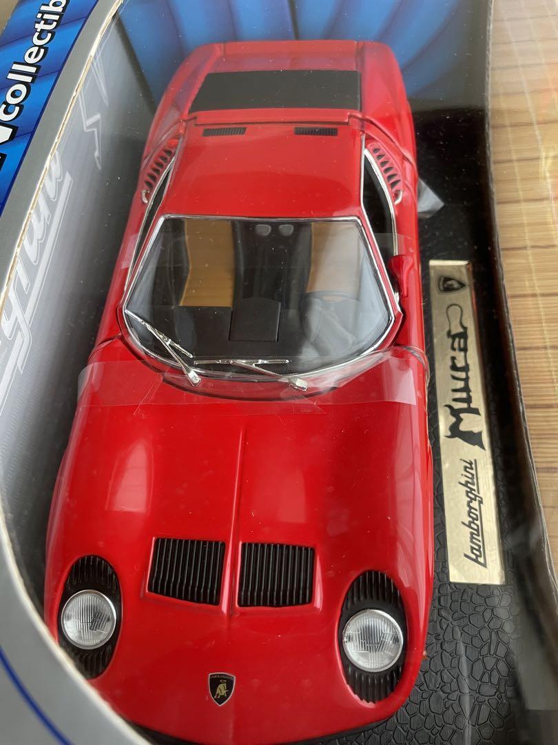 モデルカー｜Anson｜LAMBORGHINI MIURA｜1/18 The 1/18 Lamborghini Miura P400 from Anson, a review by