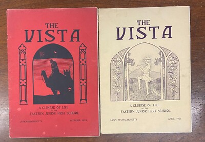 Eastern Junior High School The Vista Magazine (Lynn, MA) 1925-26