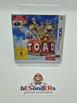 Captain Toad Treasure Tracker - SEALED - Nintendo 3DS - PAL Deutsch - OVP