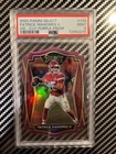 Patrick Mahomes #130 2020 Panini Select Die-Cut Purple Prizm PSA 9 MVP