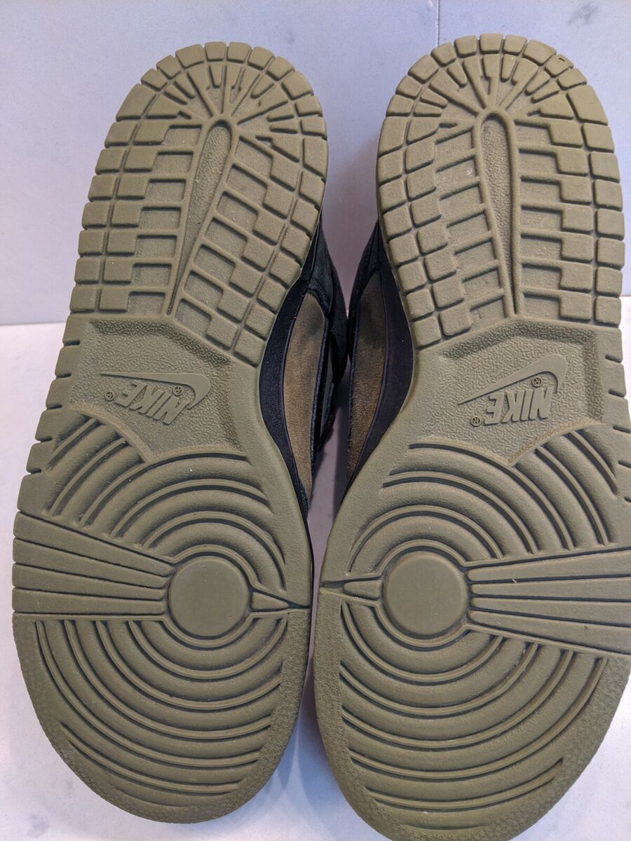 Rare Nike SB Dunk Hulk US 8.5 (Todd Jordan, 4/20 Skunk Suede)