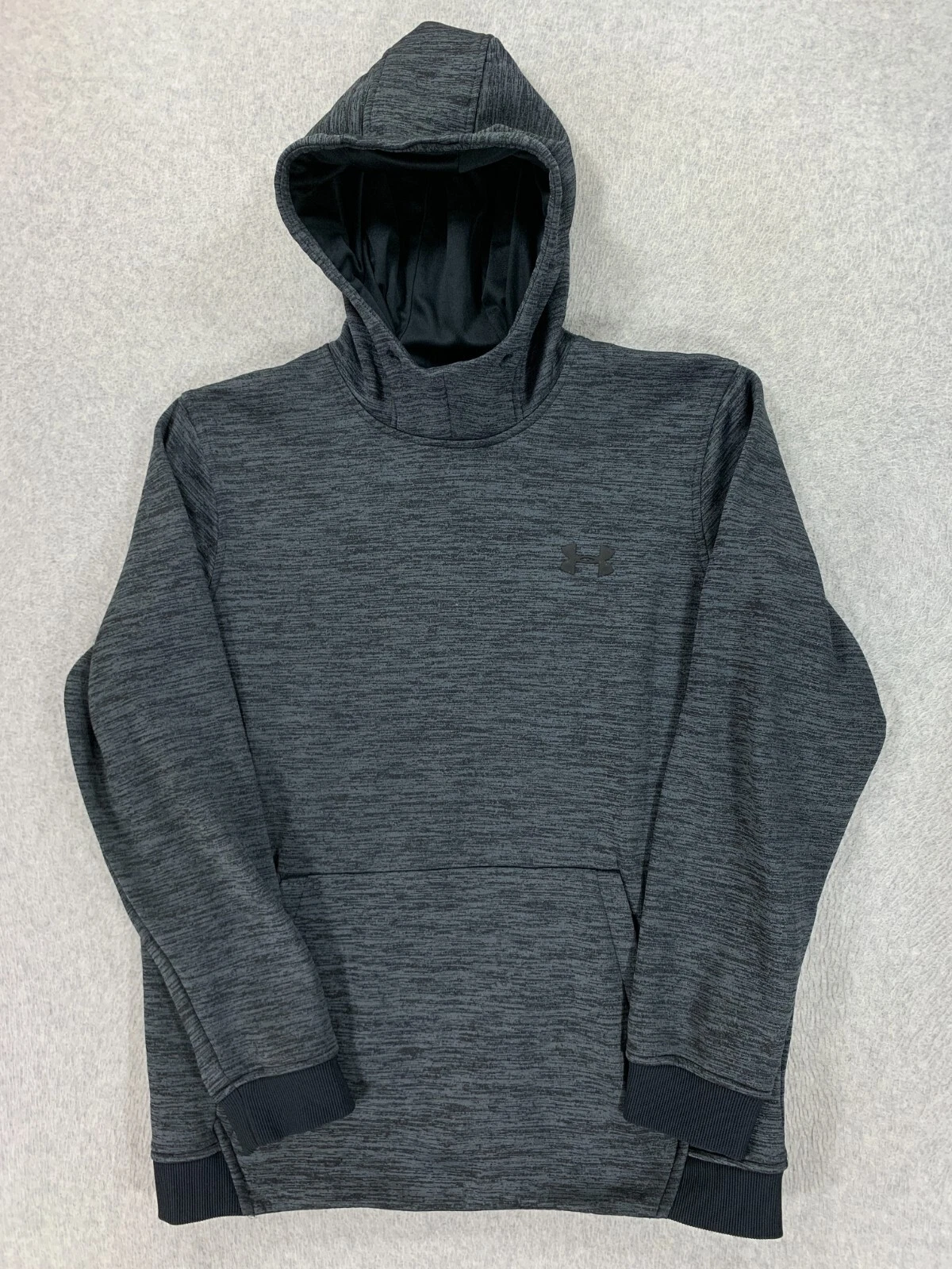 Under Armour Cold Gear Loose Fit Hoodie Sweatshirt (Women's Medium) Gray