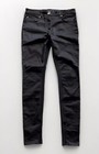 VERSACE⚡️Satin & stretch twill denim black skinny ankle zip pants jeans size 26 — photo 2
