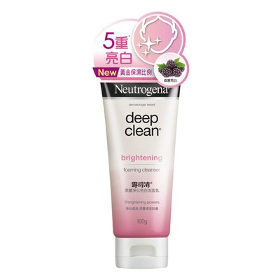 neutrogena brightening foaming cleanser