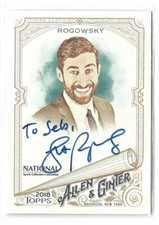 2018 Topps Allen & Ginter National SP Baseball Scott Rogowsky #MA-SR Auto | NSCC