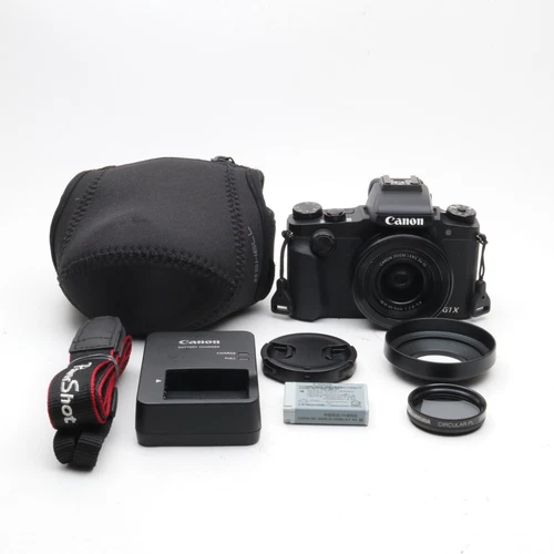 【Near Mint,W:Case】Canon PowerShot G1X Mark III 24.2MP Compact Digital from Japan