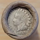 OLD BANK ROLL~UNSEARCHED~I. H. ENDS 1863 (KEY Date) & 1887-VG (BETTER DATE)