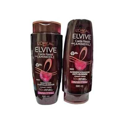 Elvive 2pk Caída Full Resist Shampoo & conditioner 680 ml ea