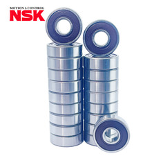20PCS NSK 608-2RS 608DD Precision Bearings 8x22x7mm Double Rubber Seal Bearings