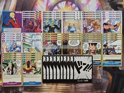 One Piece TCG Sanji Deck 61 Card OP12-041 063 Vinsmoke Reiju