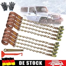 Auto Stabile Schneeketten Anfahrhilfe Schnee Reifenkette Eis Reifen Stabile DHL