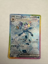 Pokemon Prismatic Evolution Glaceon ex Special Illustration Rare Card 150/131