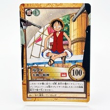 One Piece Luffy Carddass Hyper Battle C490 Card 2001 Bandai Anime Japan Vintag