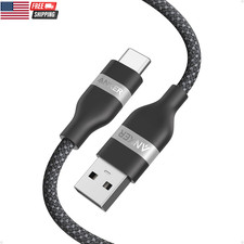 Car Carplay Cable for Iphone 17 16 Pro Max Plus, Upcycled Braided USB a to USB C