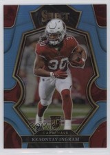2022 Panini Select Premier Level Light Blue Prizm 65/99 Keaontay Ingram 0it8
