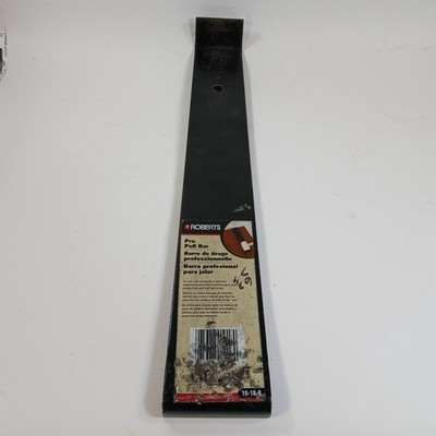 Roberts Pro Pull Bar Flooring Tool Black 10-18-8 Laminate Pullbar Hand Tool