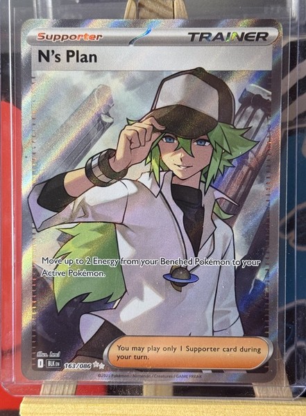 Pocket Scout - N's Plan Secret Rare SV: Black Bolt 163/086 NM