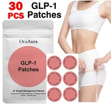 30 pcs Weight-loss GLP-1 Patches Slimming Patches Weight Management Tools HOT US