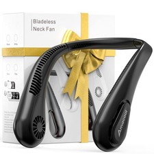 Bladeless Neck Fan, Mothers Day Gifts for Mom, Gifts for Fathers Day Dad Husb...