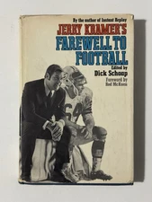 Jerry Kramer Farewell to Football 1969 First Printing w/ Dust Jacket Packers