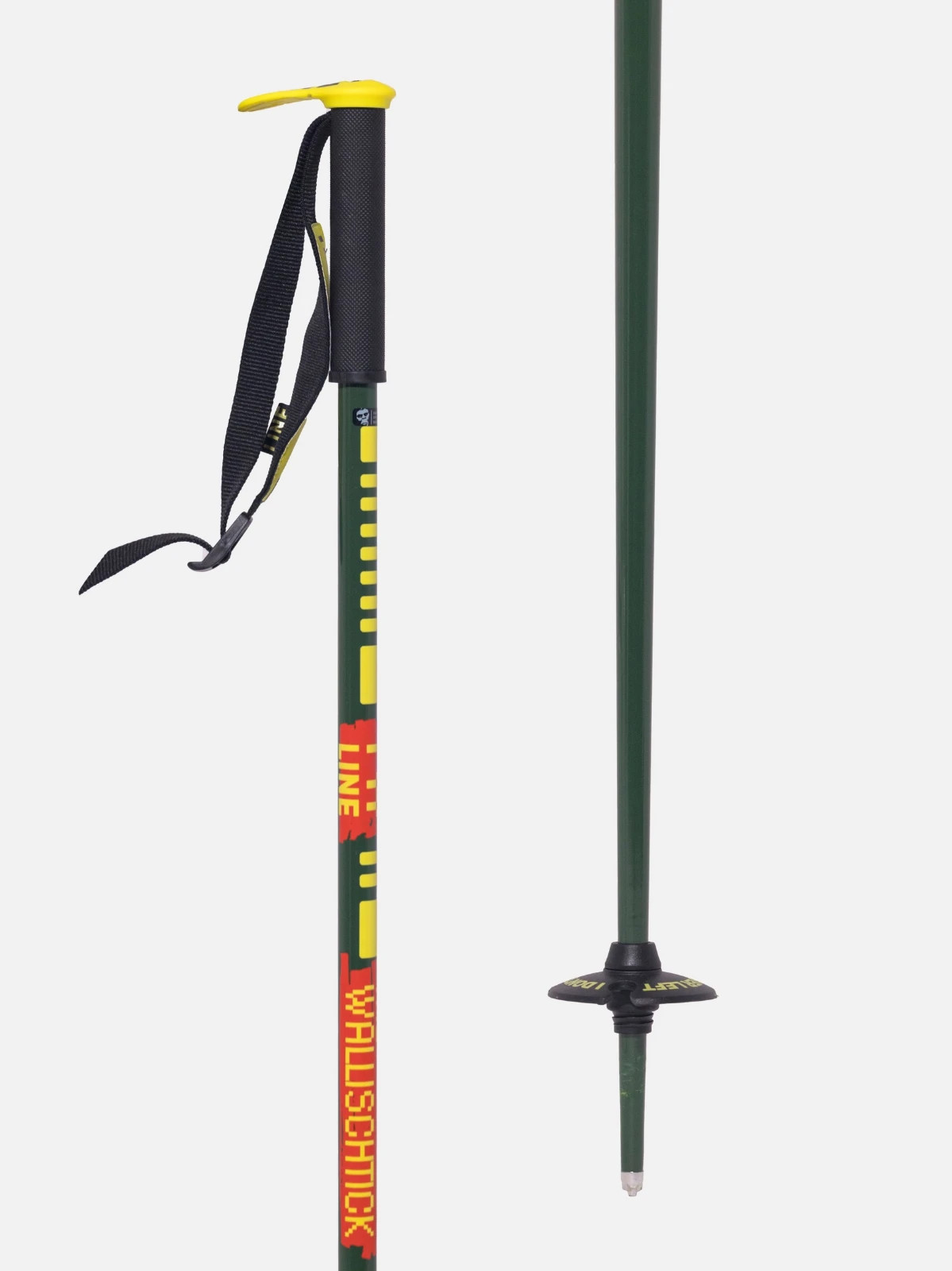 Line Wallischtick Ski Poles - 2026 - 46" / Green