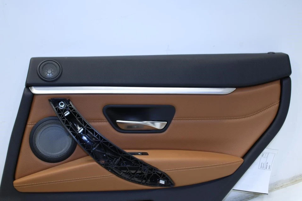 2015-2016 BMW 435i Gran Coupe xDrive Rear Right Door Trim Panel 51-42-7-346-292 - Image 2 of 4