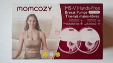 Momcozy M5-V Dual Double Hands-Free Wearable Breast Milk Pump Baby Feeding NEW