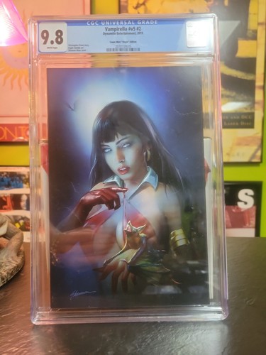 Vampirella Vol 5 #2 Comic Mint Virgin Edition CGC 9.8 Dynamite Entertainment