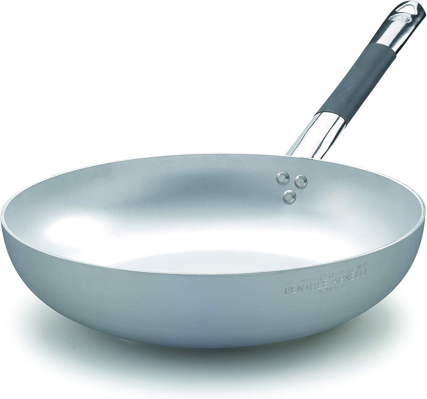 Pentole Agnelli Padella Induzione 32cm Alluminio Professionale 3mm