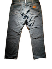 VTG 1970's WRANGLER 13MWZ Jeans Mens 40x30 USA MADE Authentic Light Blue Fade C8
