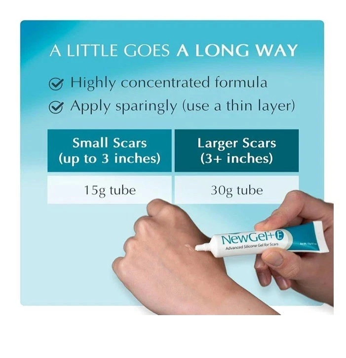 NewGel+E Gel de Silicona Avanzado para Reducción de Cicatrices 0.5oz - ¡Envío Rápido! - #344 Foto 4 de 4