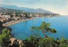 Postcard Celle Ligure panorama bay beach small wrinkles (Savona)