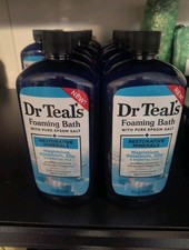Dr. Teals Foaming Bath Essential Oils Epsom Salt, 34 oz Pack of 2
