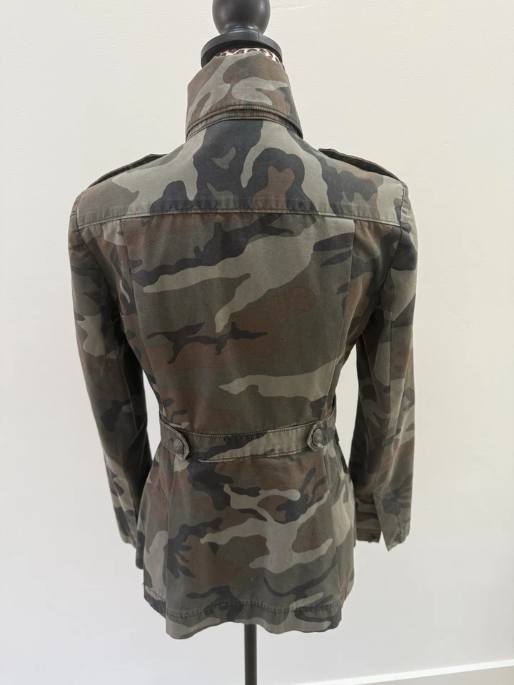 Chaqueta utilitaria RAG & BONE Leigh camuflaje camuflaje.  Foto 4 de 4