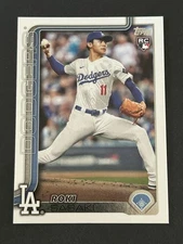 2025 Topps #558 Roki Sasaki Rookie Los Angeles Dodgers