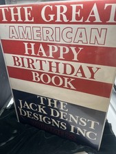 Vintage Jack Denst 1970s American Birthday Patriotic WALLPAPER Sample Bo...