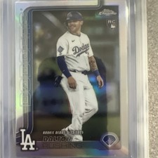 DALTON RUSHING 2025 TOPPS CHROME UPDATE ROOKIE REFRACTOR RC Q2091