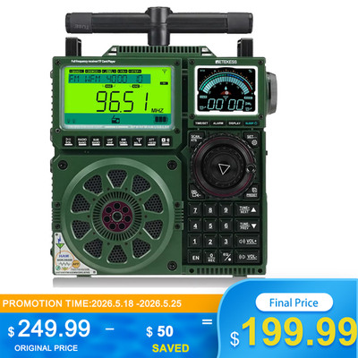 short wave radio TR113 Full Band Bluetooth Radio AM FM LW WB VHF UHF AIR CB SSB