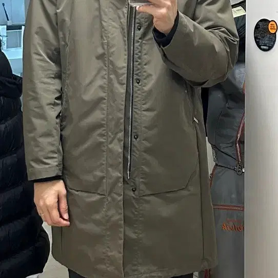 Therry Men's Basic Long Padding Jacket 183/85 - image 2