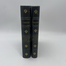Antique French Theatre Books 1876 Charles Lecocq Opera Comique 2 Volumes
