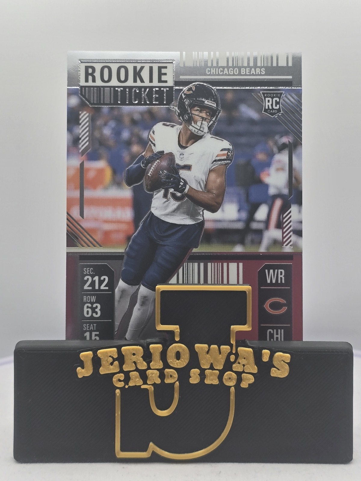 2024 Panini Contenders Optic Rookie Ticket Chicago Bears Rome Odunze #94 (RC)