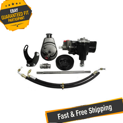 Borgeson 999014 Delphi 600 Power Steering Conversion Kit for 1958-1964 Chevy