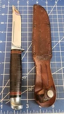 Vintage Cattaraugus Fixed Blade Hunting Knife!