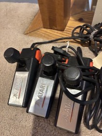 Atari 7800 Controller Pro Line CX-24 Joystick Vintage Untested OEM Lot Of 5